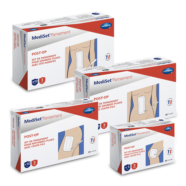 Charlotte Richert Packaging MediSet® Pansement Post-op Hartmann