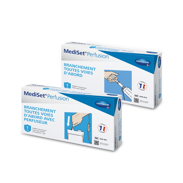 Charlotte Richert Packaging MediSet® Perfusion Branchement Hartmann