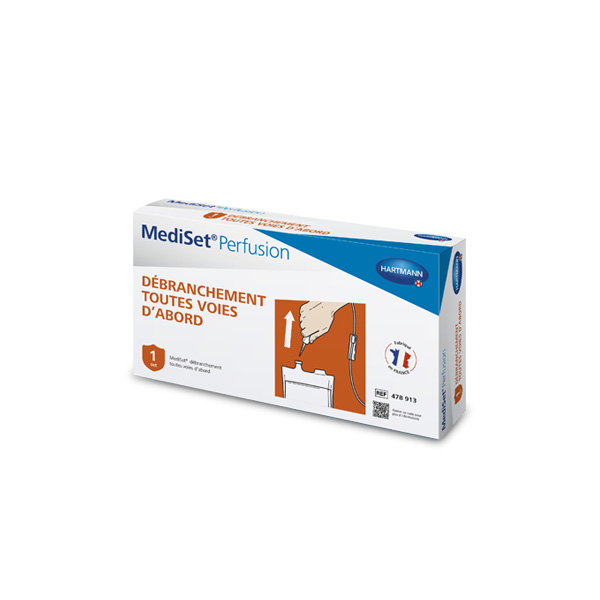 Charlotte Richert Packaging MediSet® Perfusion Débranchement Hartmann